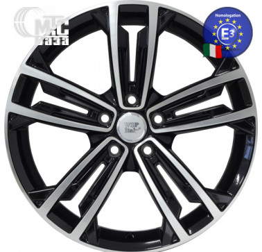 WSP Italy Volkswagen (W471) Naxos 7,5x18 5x112 ET49 DIA57,1 (gloss black polished)